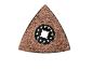 Preview: Metabo Dreieckschleifplatte Fugen/Spachtel HM 78mm Starlock Multitool 626963000