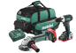 Preview: Metabo Combo Set 18V LiHD BS 18 LT + W 18 LTX 125 Quick 691109000 [B-Ware]