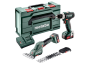 Preview: Metabo COMBO SET 2.3.2 Akkubohrmaschine BS 12 + Grasschere SGS 12 Q 12V 2.0Ah Li-Ion 685188000