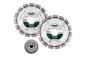 Preview: Metabo Set: 2xDiamanttrennscheibe 125x22,23mm, "UP" + 1xQuickspannmutter M 14 628582000