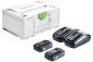 Preview: Festool Energie-Set SYS 18V 2x4,0/TCL 6 DUO 577109