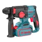 Preview: Ronix Bürstenloser Akku-Bohrhammer 2,5 J, 20V 8678 2x4,0Ah Akkupacks kompatibel mit Maktia Akkus