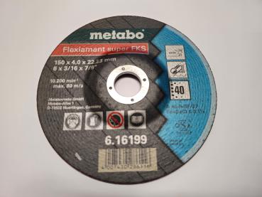 Metabo 25 x Trennscheibe Novoflex 150x3,0x22,23 Stein, TF 41 - 6.16449