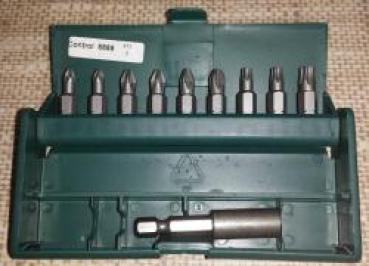 Metabo Bit Box 10 tlg. Kreuz und Torx - mit magnetischem Bithalter -8888