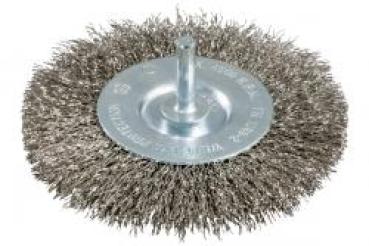 Metabo Rundbürste 100x0,3 mm/ 6 mm, Edelstahl, gewellt - 630551000
