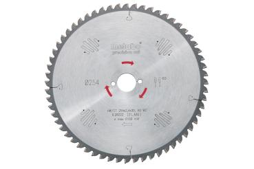 Metabo Kreissägeblatt HW/CT 254x30, 40 WZ 20° - 628059000