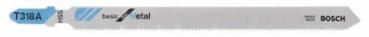 Bosch  Stichsägeblatt T 318 A - für Metal - 3 Stck - 2608638698