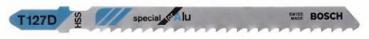 Bosch Stichsägeblatt T 127 D für Alu - 3 Stck - 2608631508