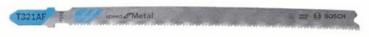 Bosch  Stichsägeblatt T 321 AF für Metal 5 Stck - 2608636705