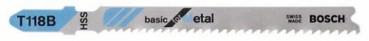 Bosch  Stichsägeblatt T 118 B für Metal - 3 Stck - 2608631673