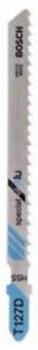 Bosch Stichsägeblatt HSS, T 127 D für Alu - 2 Stck - 2609256736