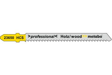 Metabo 5 Stichsägeblätter,Holz,profess. 74/ 2,5 mm - 623650000