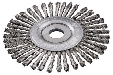 Metabo Rundbürste 150x0,5x6 /22,23 mm, Stahl, gezopft - 626816000
