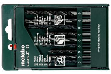 Metabo Bohrersortiment-Kassette, 9-teilig 627179000