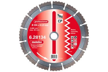Metabo Diamanttrennscheibe 300x3,2x20,0/22,23/25,4mm professional CP Beton 628136000