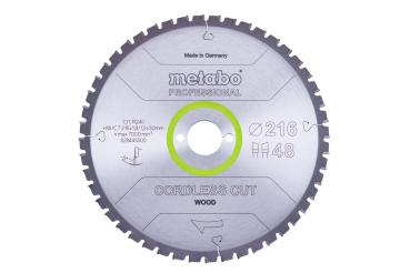 Metabo Sägeblatt cordless cut wood - professional, 216x30 Z28 WZ 5°neg 628444000