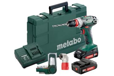 Metabo BS 18 Quick Set Akku-Bohrschrauber 2x2,0 Ah 602217870 [B-Ware] Kunststoffkoffer