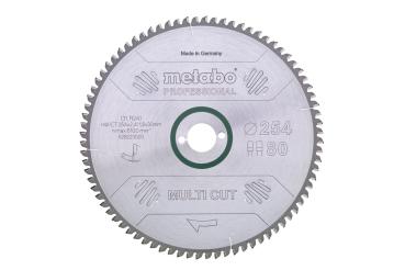 Metabo Sägeblatt multi cut professional 250x30 Z80 FZ/TZ 5° neg. 628088000