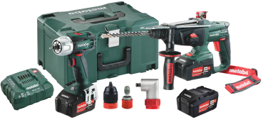 Metabo 18 Volt Akkuset Combo Set 2.3.3 18 V BS 18 LT Quick + KHA 18 LTX 685084960 [B-Ware]