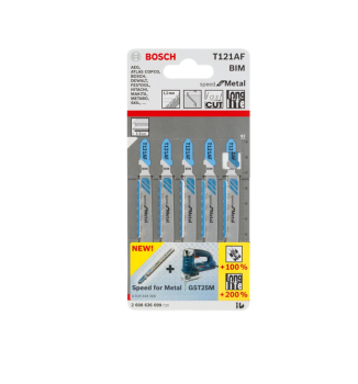 Bosch T 121 AF Speed for Metal Stichsägeblatt 2608636699