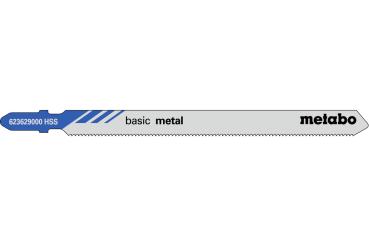 Metabo 25 Stichsägeblätter basic metal 106/1,2mm 623623000