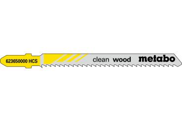 Metabo 25 Stichsägeblätter clean wood 74/ 2,5 mm 623608000