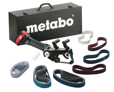 Metabo 18-Volt-Akku-Rohrbandschleifer RB 18 LTX 60 Set 600192870 [B-Ware]