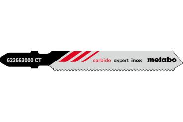 Metabo 3 Stichsägeblätter "expert inox" 57/ 1,4mm 623663000
