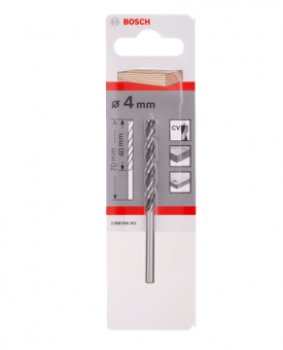 Bosch Holzspiralbohrer Standard 4 mm 2608596301 #BO1