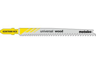 Metabo 25 Stichsägeblätter "universal wood" 91 mm/progr. 623617000