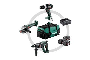 Combo Set 3.1 Akku-Maschinen Set 685212000  Kombihammer Winkelschleifer Akkuschrauber B-Ware