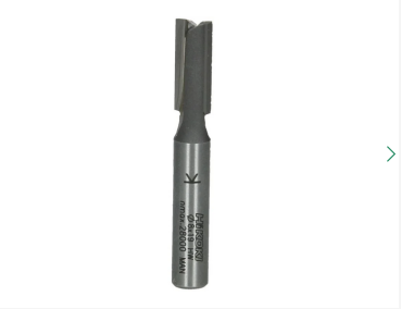 Hikoki 754056 Nutenfräser mit 2 Schneiden 8 x 19 x 57 mm Schaft 8mm 1 Stück