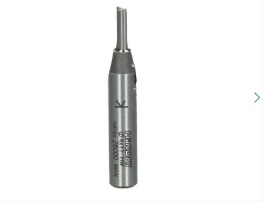 Hikoki 754052 Nutenfräser mit 2 Schneiden 4 x 11 x 51 mm Schaft 8mm 1 Stück