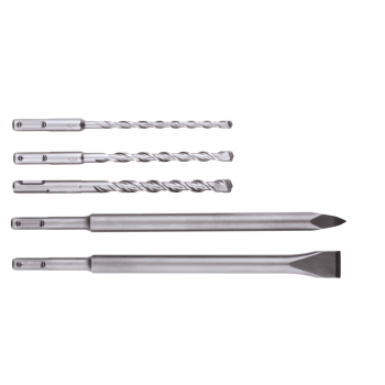 Metabo SDS-plus Bohrer-/Meisselset SP 5-teilig 630465000