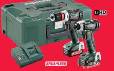 Metabo Powermaxx Combo Set 2.7.4 Bohrschrauber BS 12 BL Q + Schlagschrauber SSD 12 BL 685164000 (B-Ware)