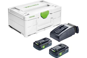 Festool Energie-Set SYS3 ENG 18V 2x4,0/TCL6 576811
