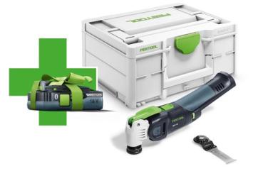 Festool Akku-Oszillierer VECTURO OSC 18 E-Basic-4,0 Ah gratis Akku 577033