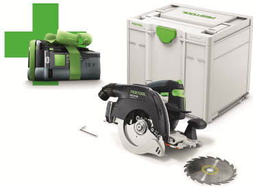 Festool Akku-Handkreissäge HKC 55 EB-Basic-5,0 Gratis Akku Aktion 577034