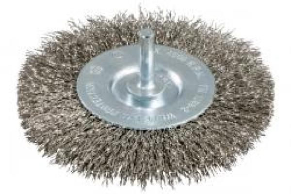 Metabo Rundbürste 100x0,3 mm/ 6 mm, Edelstahl, gewellt - 630551000