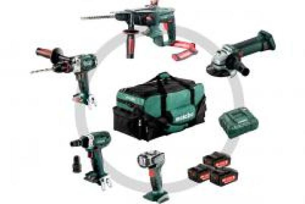 Metabo Combo Set 5.1 (691006000) Akku-Maschinen im Set [B-Ware]