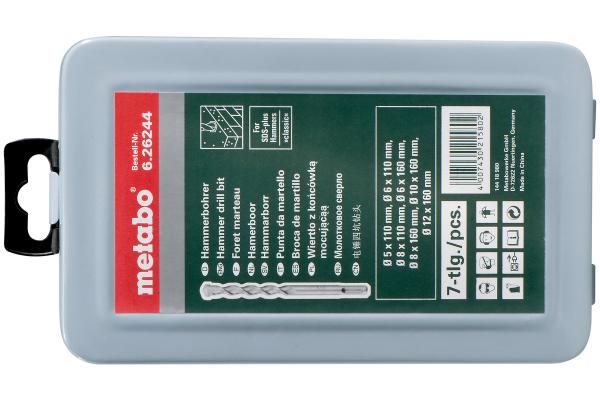Metabo SDS-plus Classic-Bohrersatz 7-teilig - 626244000