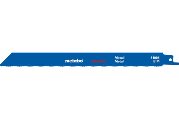 Metabo 5 Säbelsägeblätter Metall flexibl 225x0,9mm 631493000