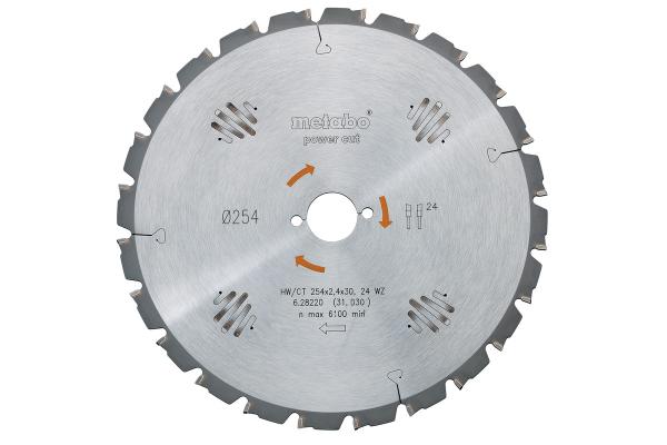 Metabo Kreissägeblatt HW/CT 300x30, 28 WZ 15° 628014000