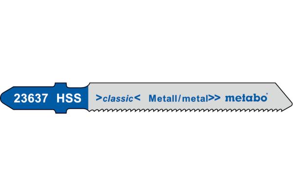 Metabo 25 Stichsägeblätter Metall classic 51/ 1,2 mm 623692000
