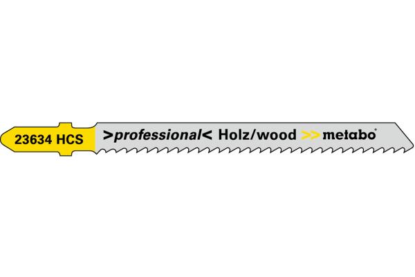 Metabo 3 Stichsägeblätter,Holz,profess. 74/ 2,5 mm 623961000
