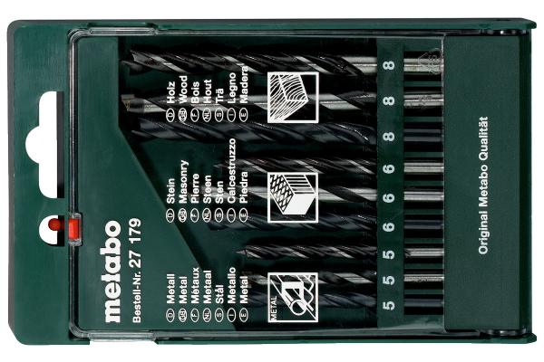 Metabo Bohrersortiment-Kassette, 9-teilig 627179000
