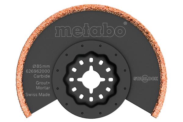 Metabo Segmentsägeblatt Fugen Spachtel, HM, 85 mm Multitool Starlock 626962000