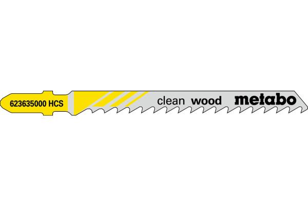 Metabo 100 Stichsägeblätter clean wood 74/ 4,0 mm 623704000