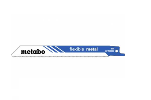 Metabo 5 Säbelsägeblätter heavy metal 200 x 1,25 mm 631909000