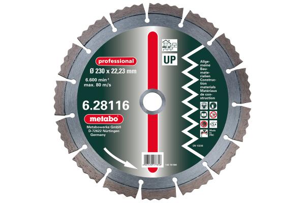 Metabo Diamanttrennscheibe 350x3,2x20,0/25,4mm professional UP Universal 628121000